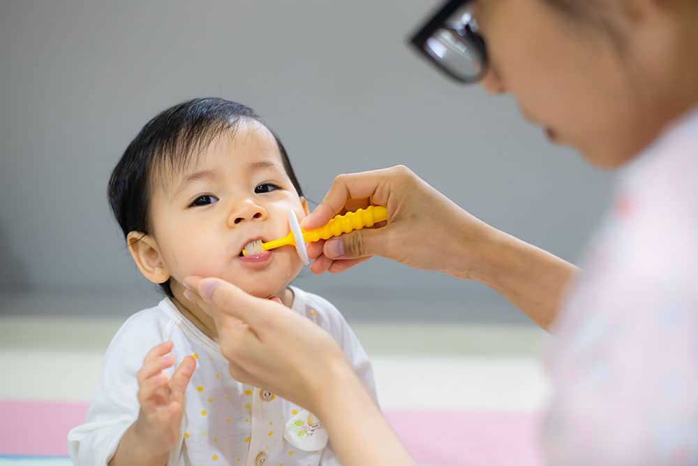 Daily Brushing Promotes Good Oral Hygiene Habits