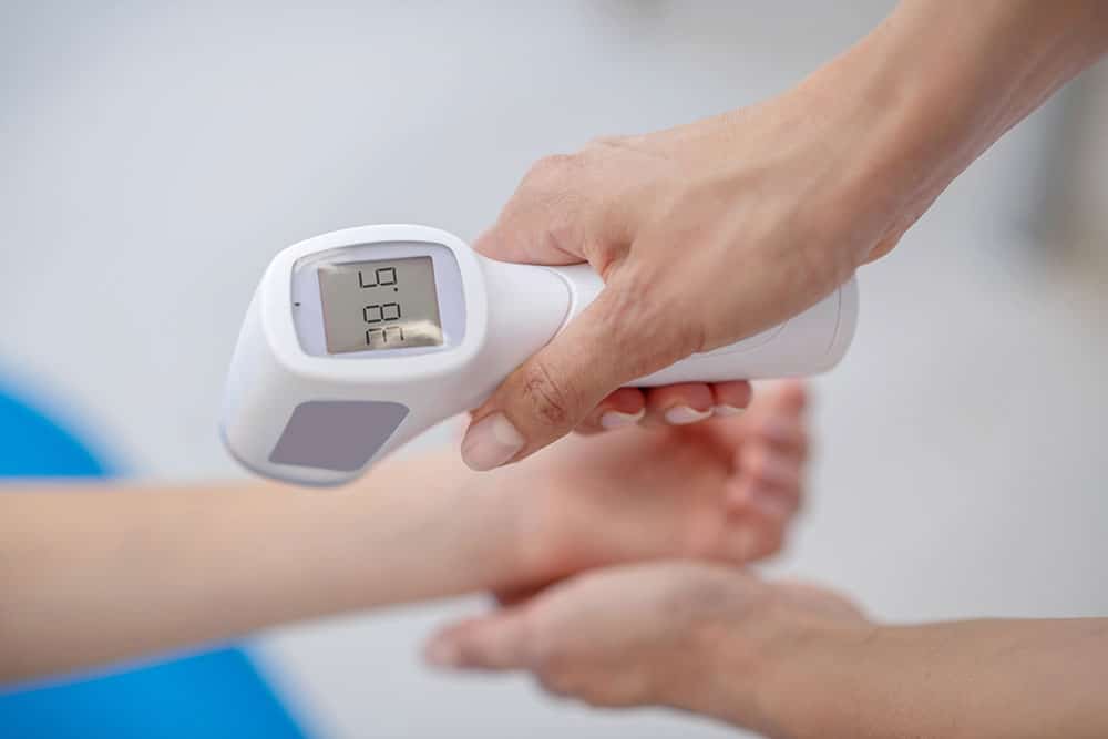 Temperature And Health Screenings Ensure Wellness